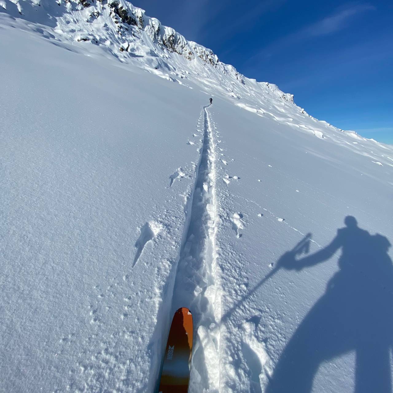 Skispor i Sunndalsfjella, oktober