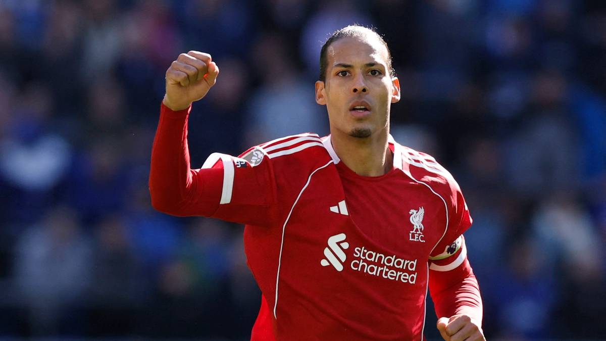 Liverpool vant mot Everton – Virgil van Dijk avgjorde elleve minutter på overtid