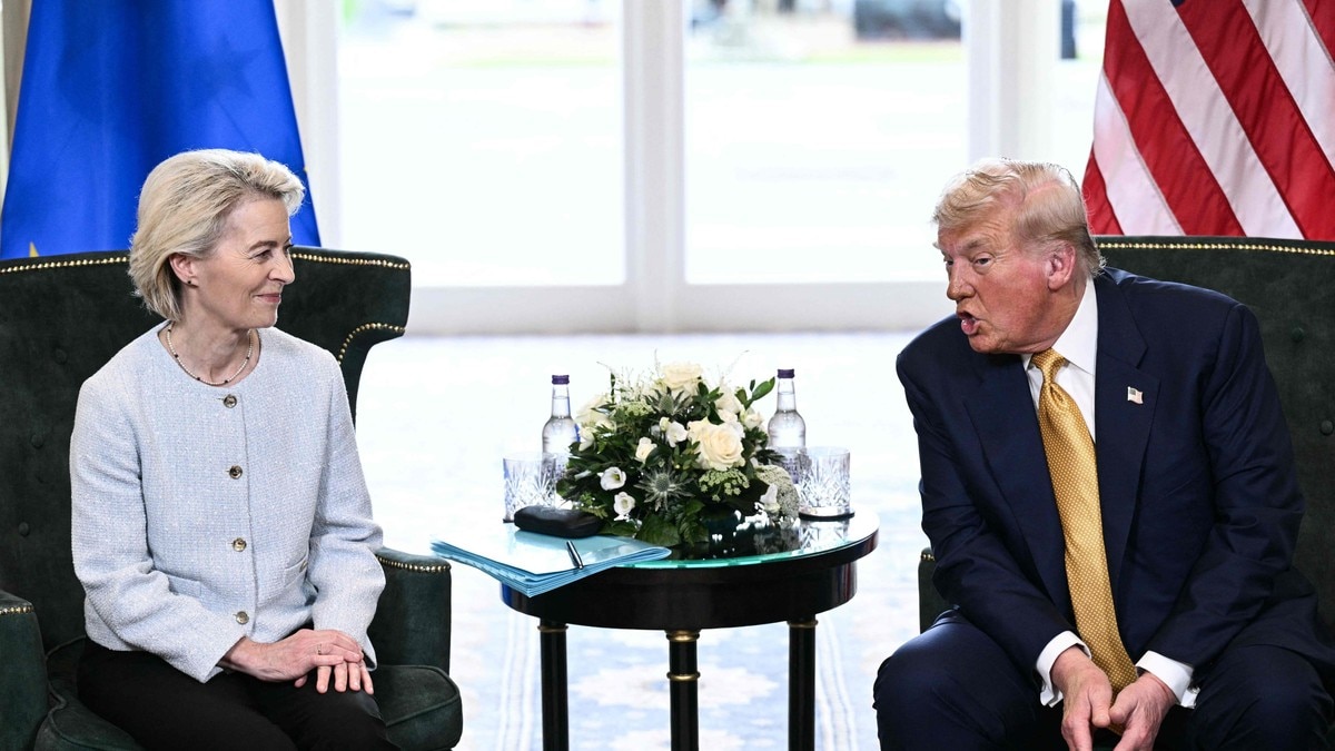 Enig om avtale: USA innfører 15 prosent toll på varer fra EU
