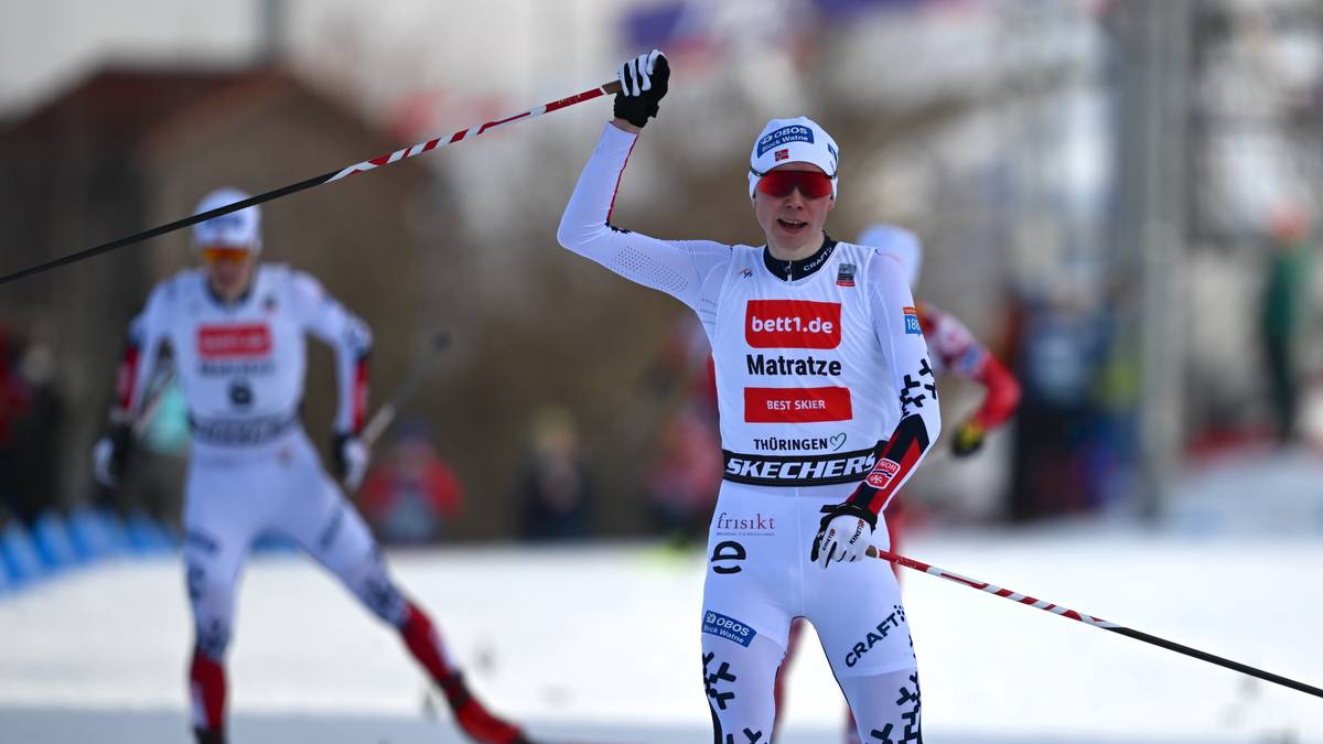 Dobbelt Oftebro på pallen i Oberhof: – Det var på tide