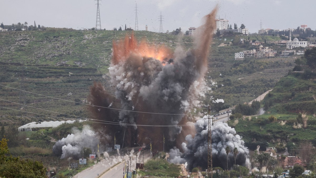 Israel bomber i Sør-Libanon