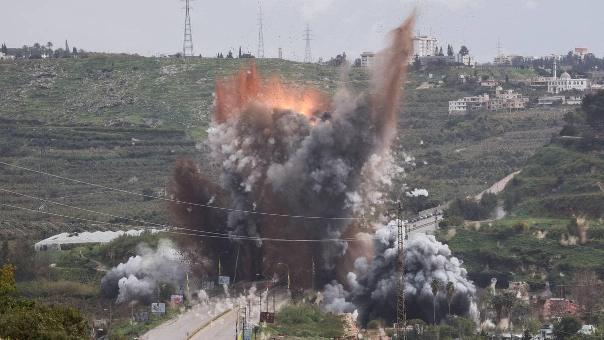 Israel bomber i Sør-Libanon