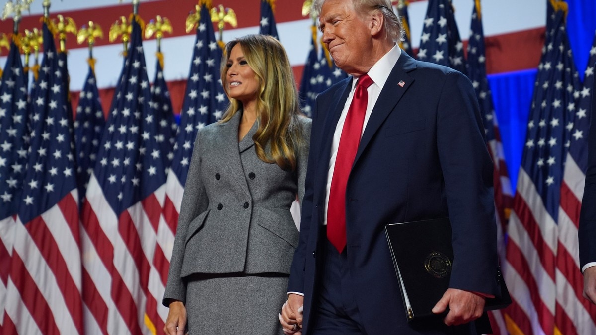 Melania Trump: – Flertallet har betrodd oss dette viktige ansvaret