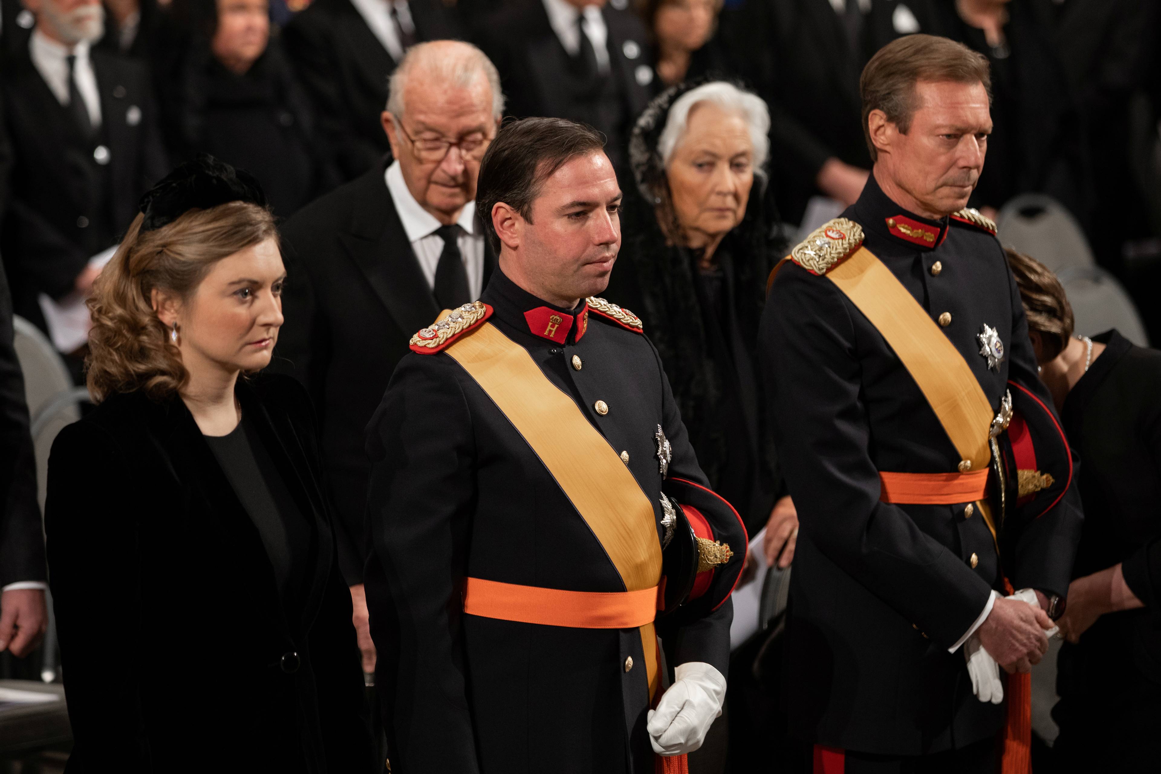 Storhertug Guillaume, storhertuginne Stphanie av Luxembourg og Storhertug Henri