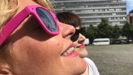 Sommer og sol på Stokmarknes - Foto: Grete Johansen