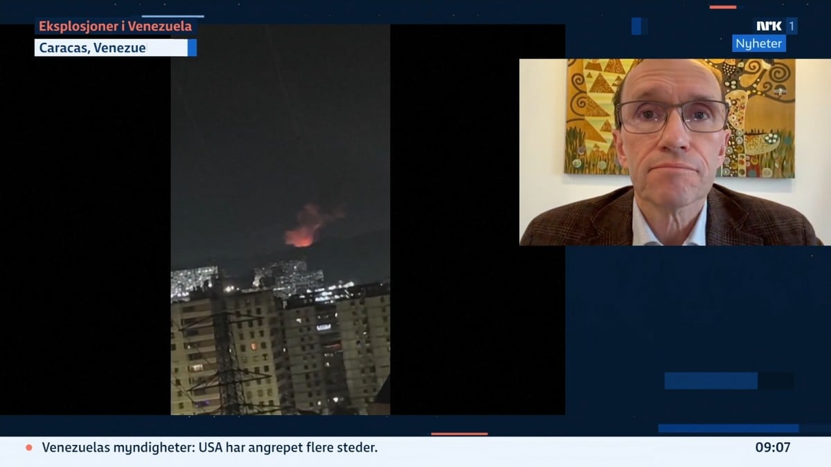 Venezuelas myndigheter: USA har angrepet flere steder