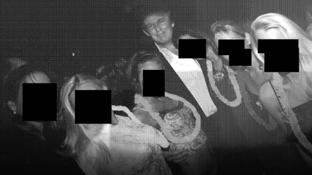 Nye bilder av Trump fra Epstein-eiendom – viser Trump sammen med flere kvinner