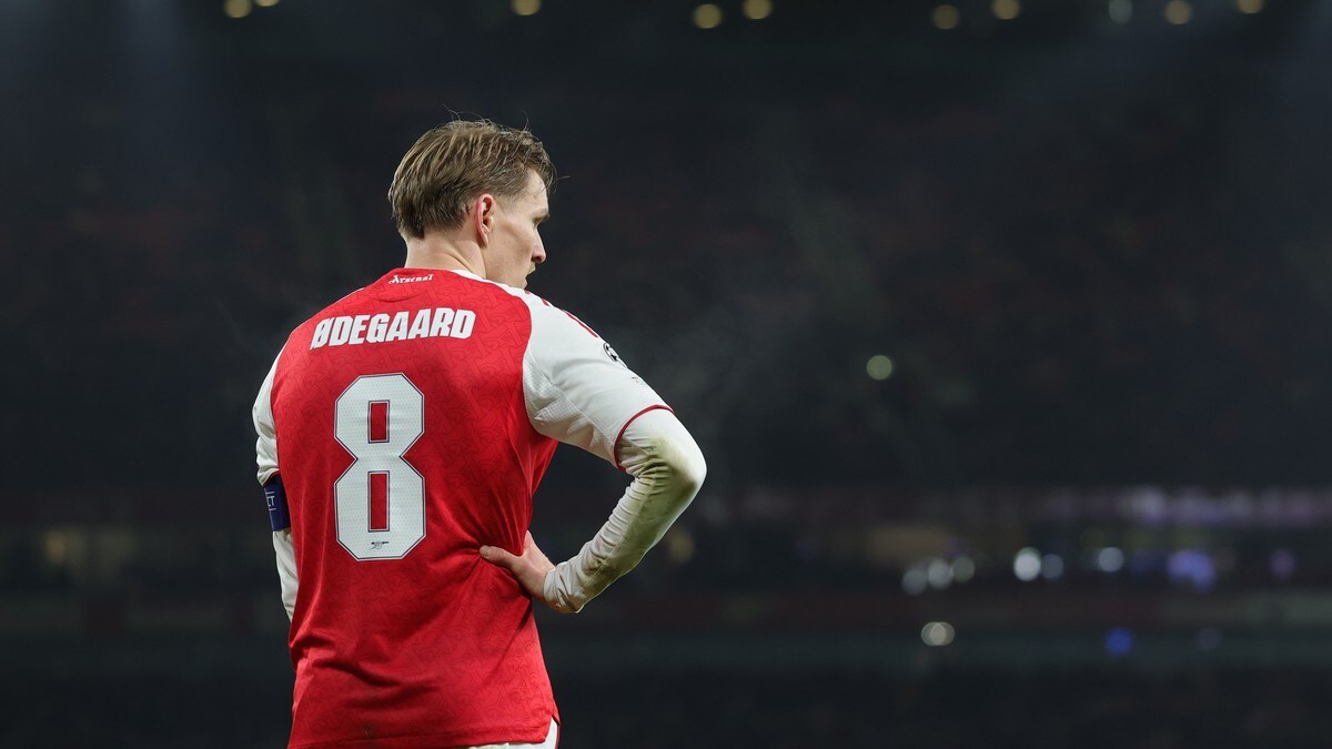 Ødegaard tilbake i Arsenal-troppen – starter på benken mot Brentford