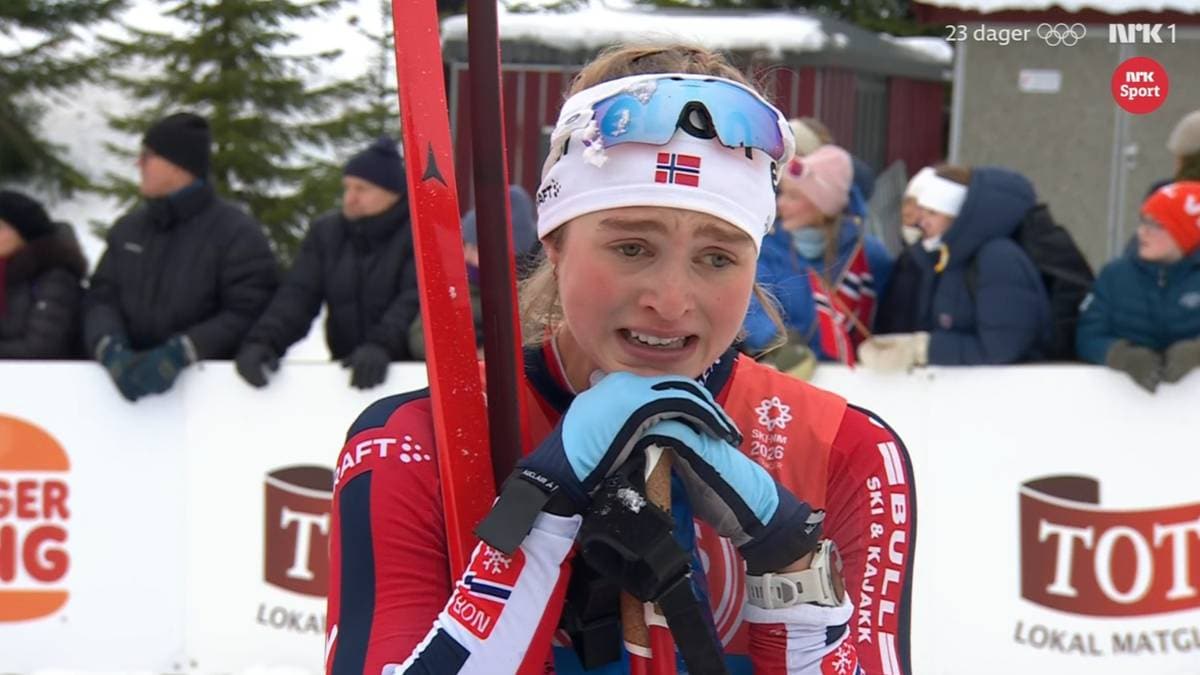 Milla (20) i tårer etter bragd: – Jeg vil ikke gråte på TV!