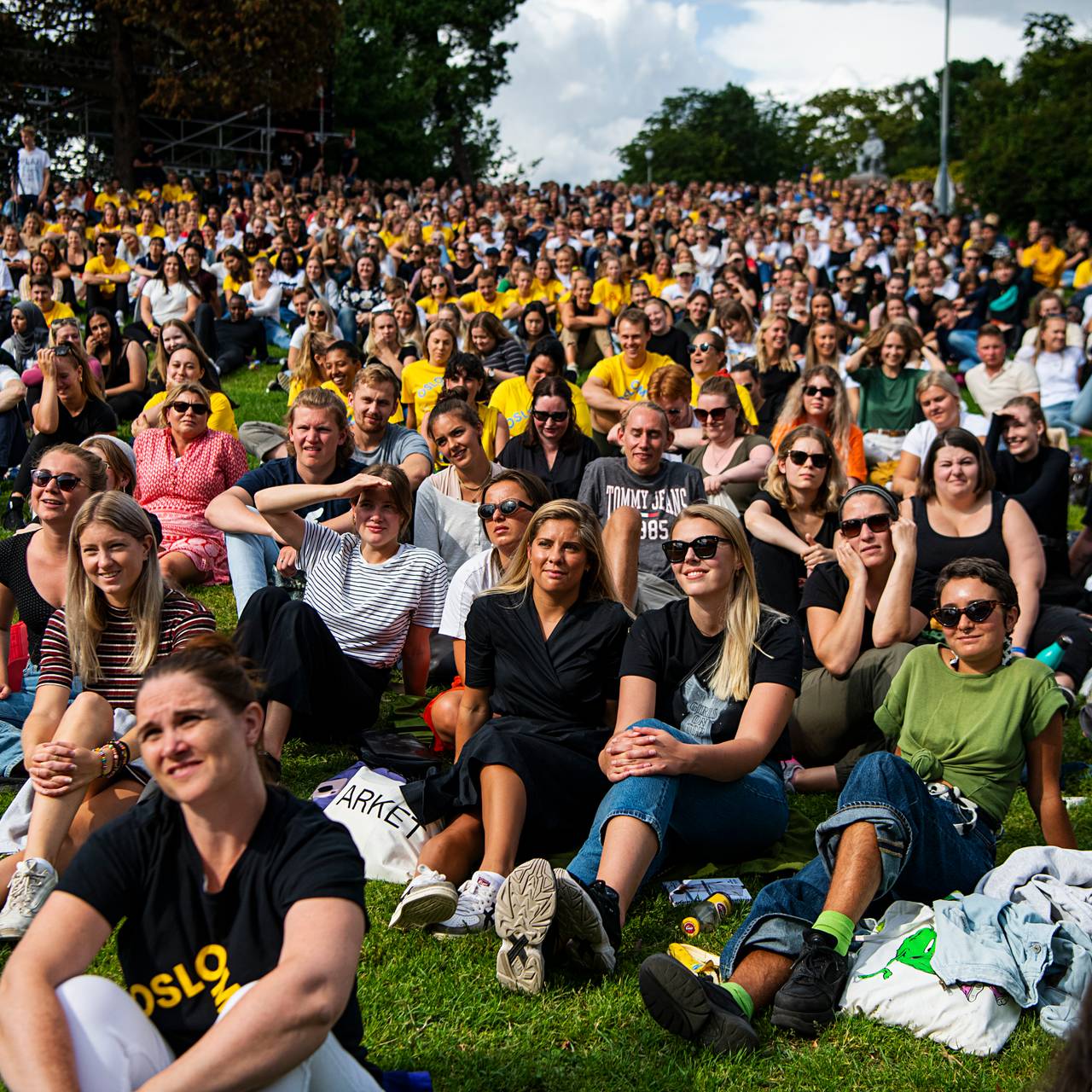 Bilde fra studiestart 2019 ved OsloMet
