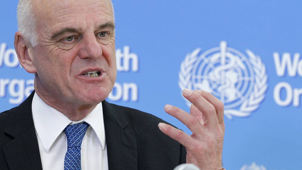 David Nabarro på WHO-konferanse