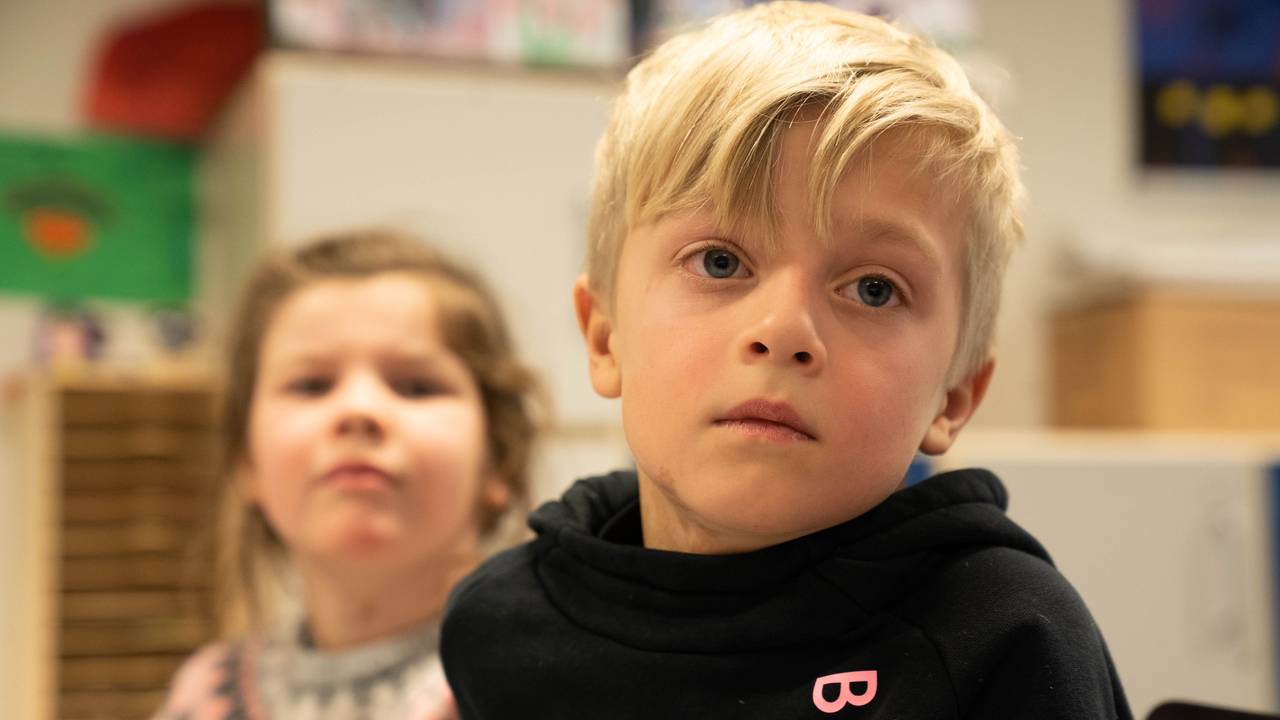 Elever ved Brundalen skole