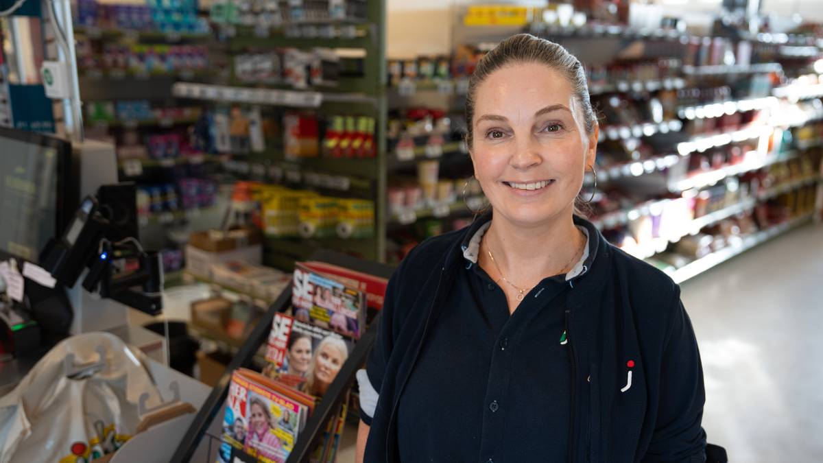 – Eg kan senke skuldrene, seier ein letta butikksjef