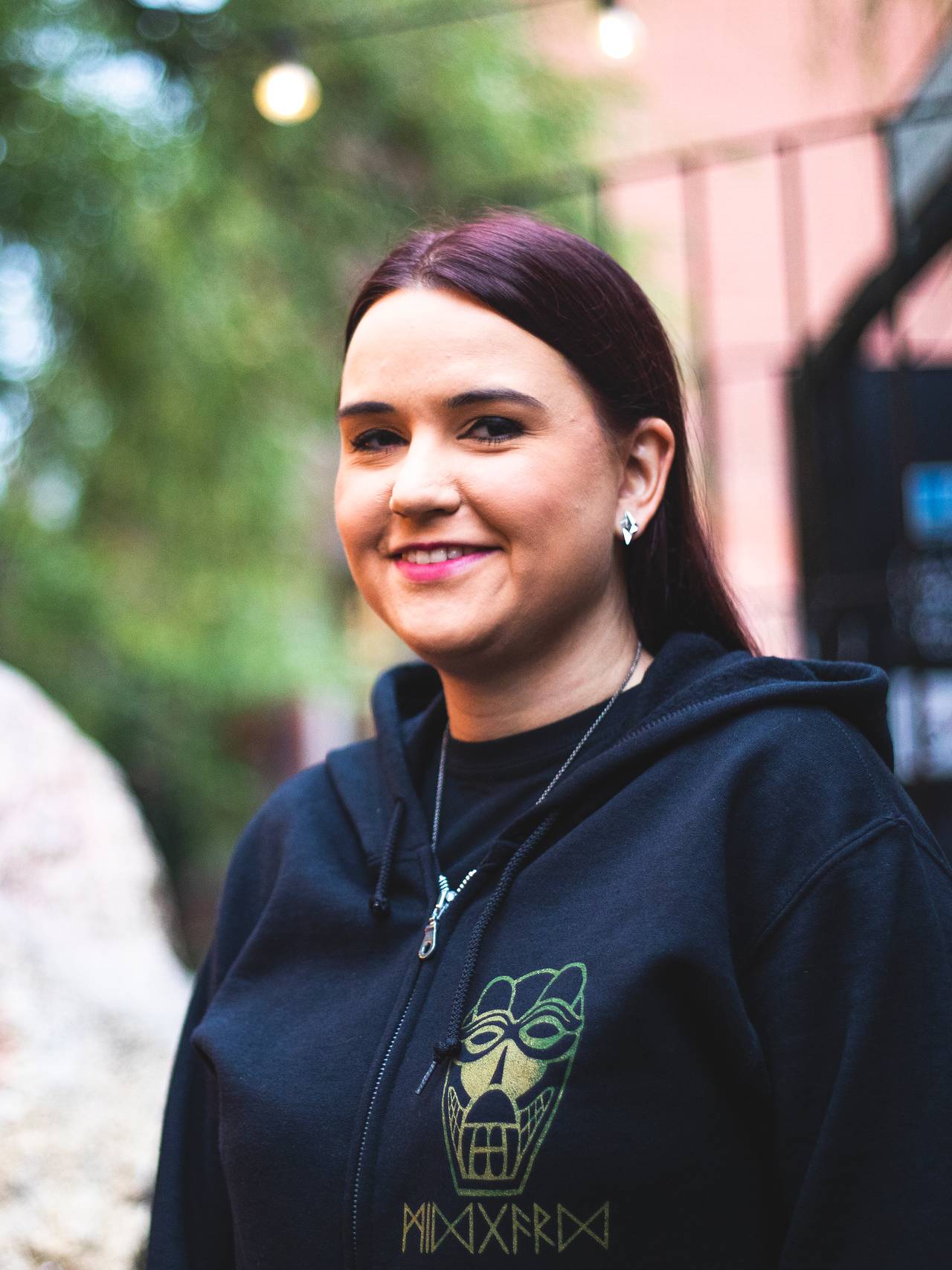 Jana Wilbricht, kommunikasjonsleder for Midgardsblot.
