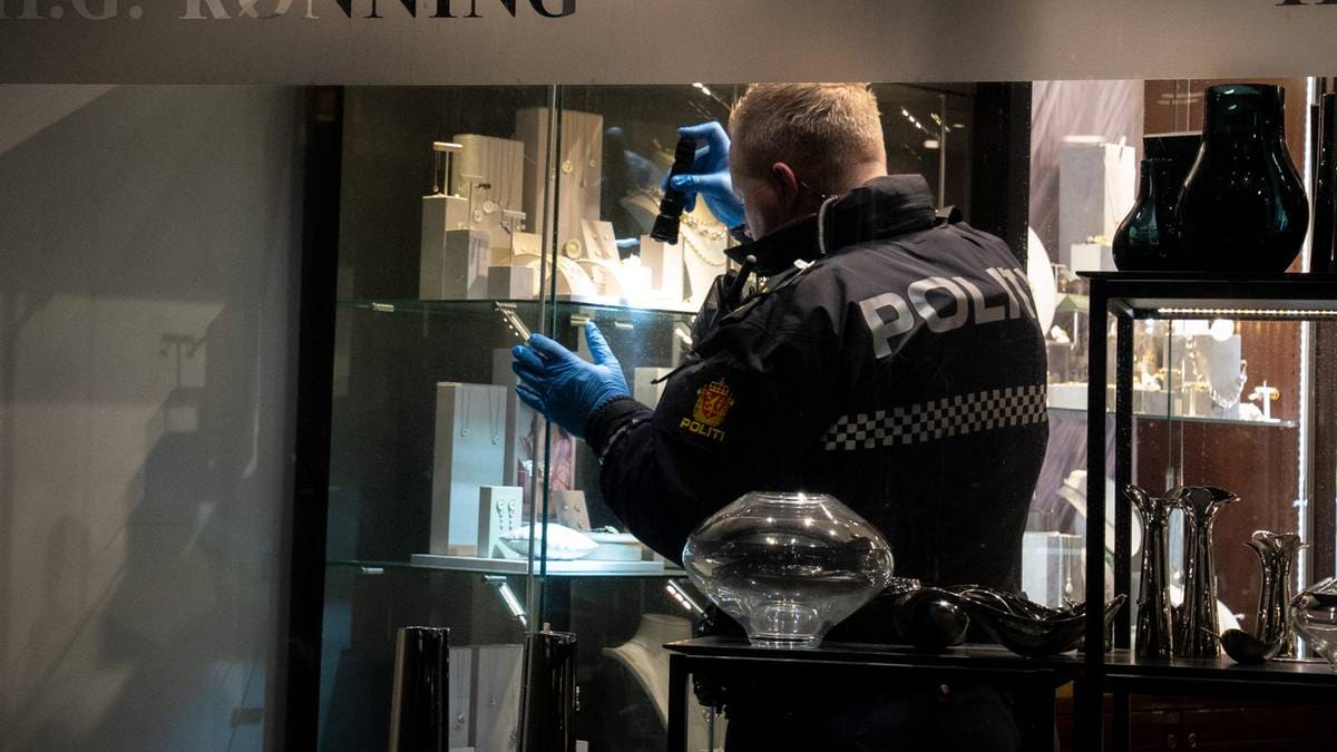 Large valuables stolen from jeweler in Tønsberg – NRK Vestfold and Telemark – Local news, TV and radio