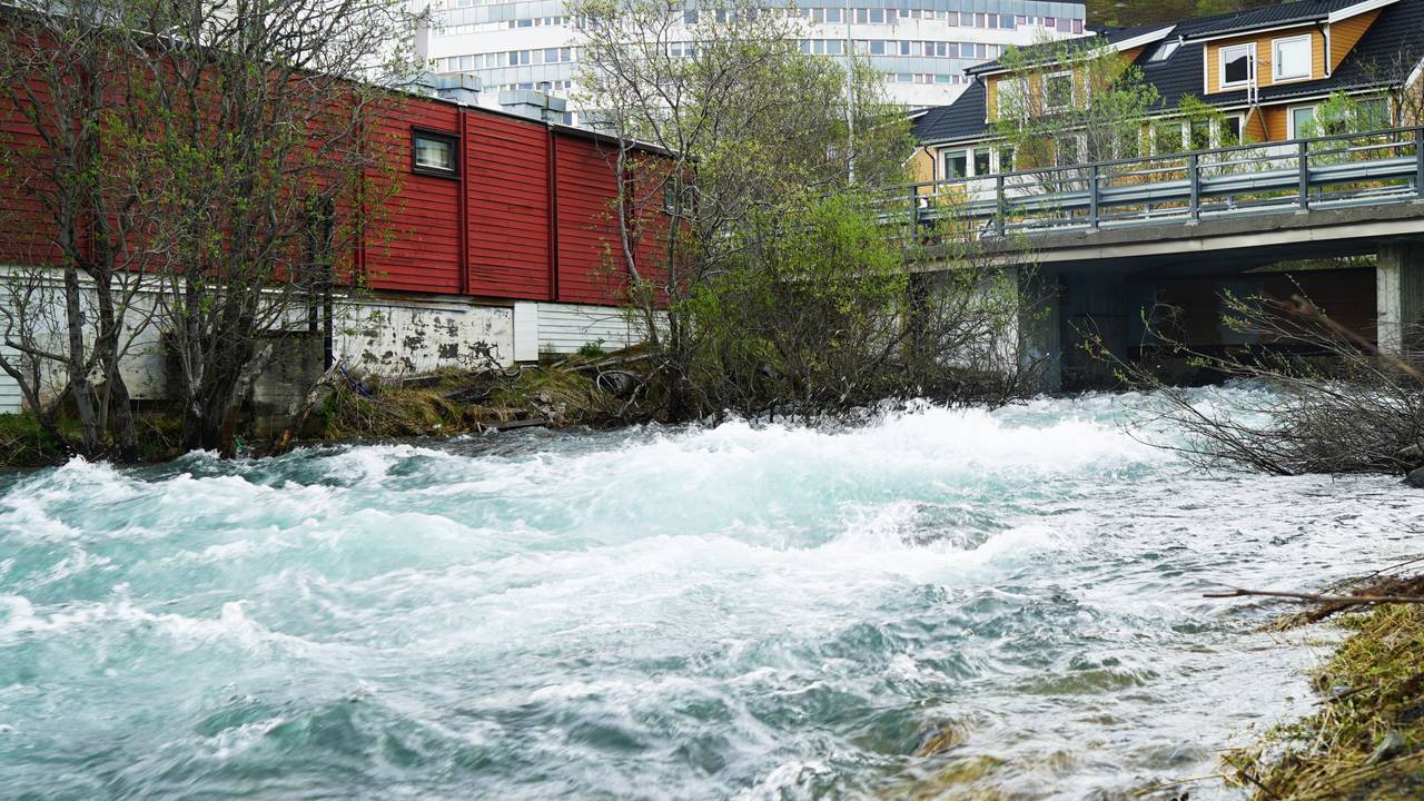 Flom i Hammerfest