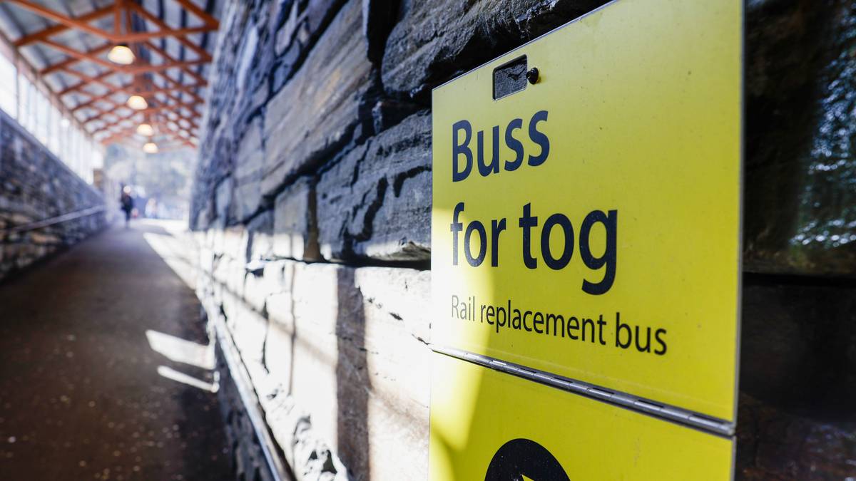 Halvparten av Sørlandsbanen er innstilt i dag