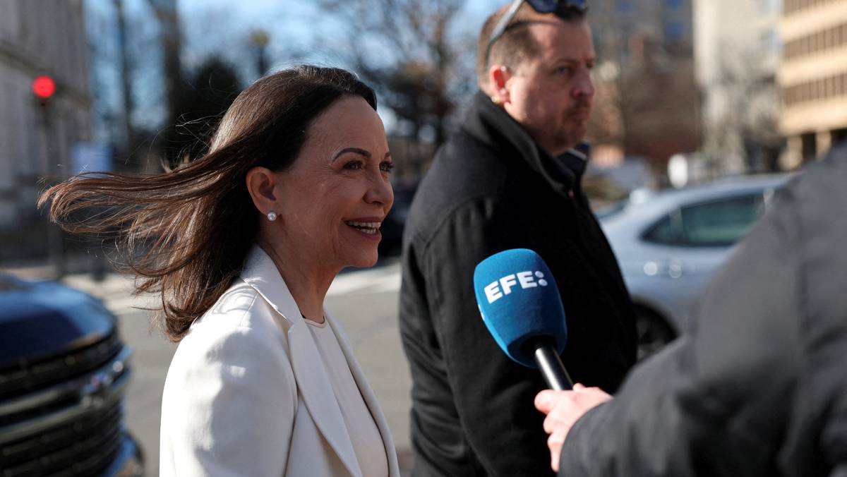 Trump møter Machado: – Kan bli avgjerande