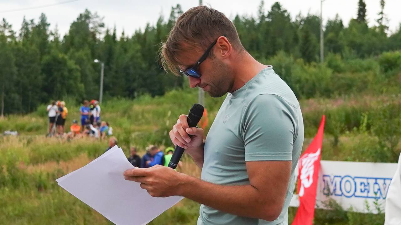 Petter Northug på Trysil sommerskiskole 13. august 2020, samme dag som han blir tatt for råkjøring.
Foto: Sigurd Salberg Pedersen