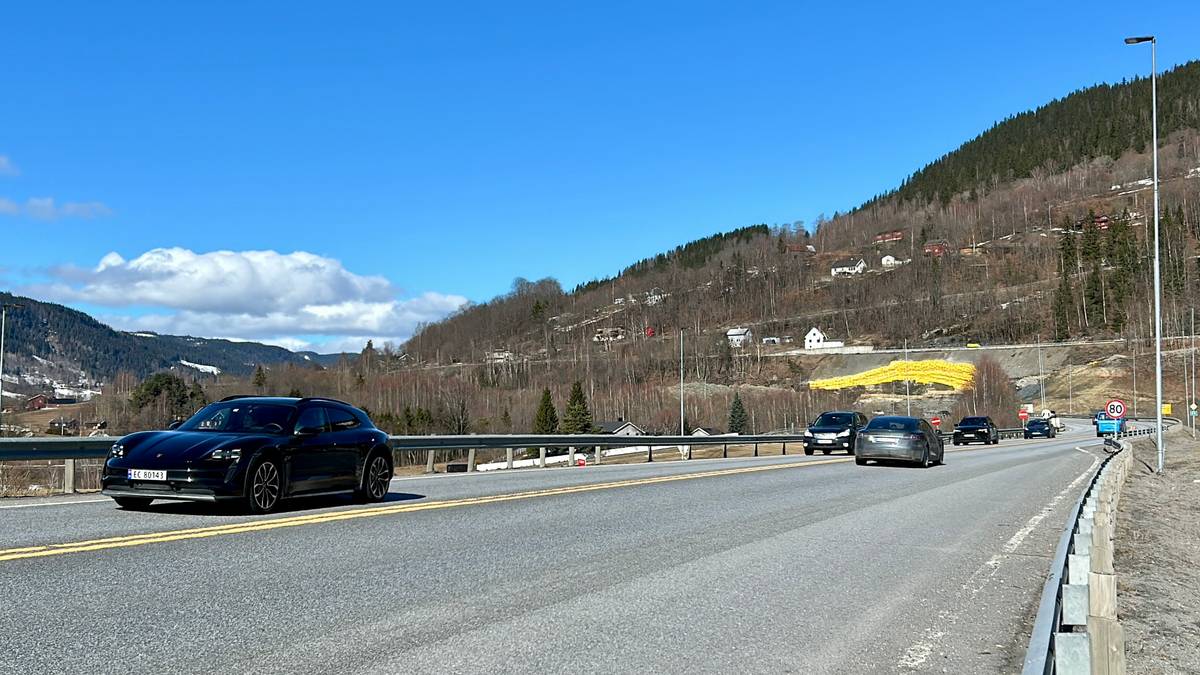 Fin flyt i trafikken i sør