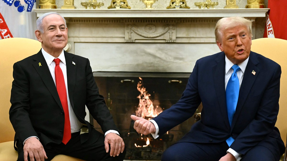 Trump og Netanyahu møtes om Gaza-plan med palestinsk stat