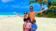 Foto: Privat Bilde av en familie på reise