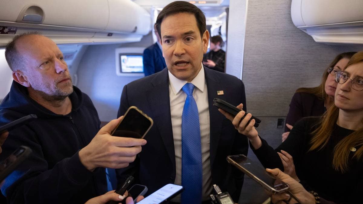 Ukraina-møte nedgradert etter at Rubio droppa ut