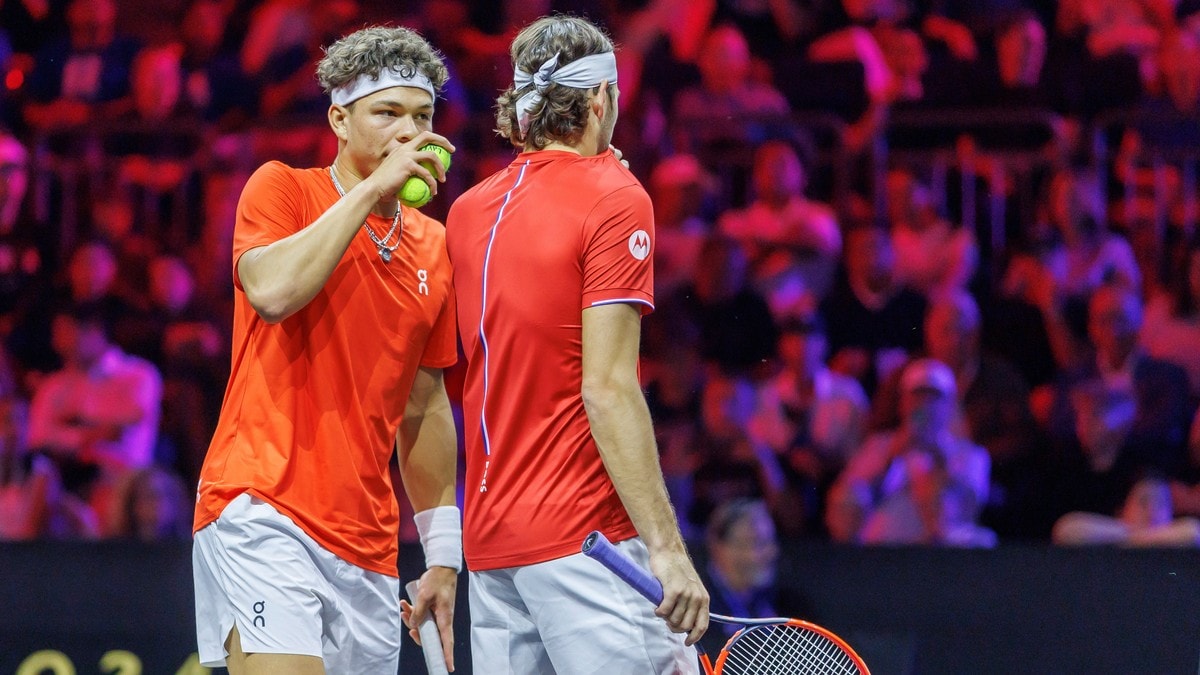 Likt etter første dag i Laver Cup