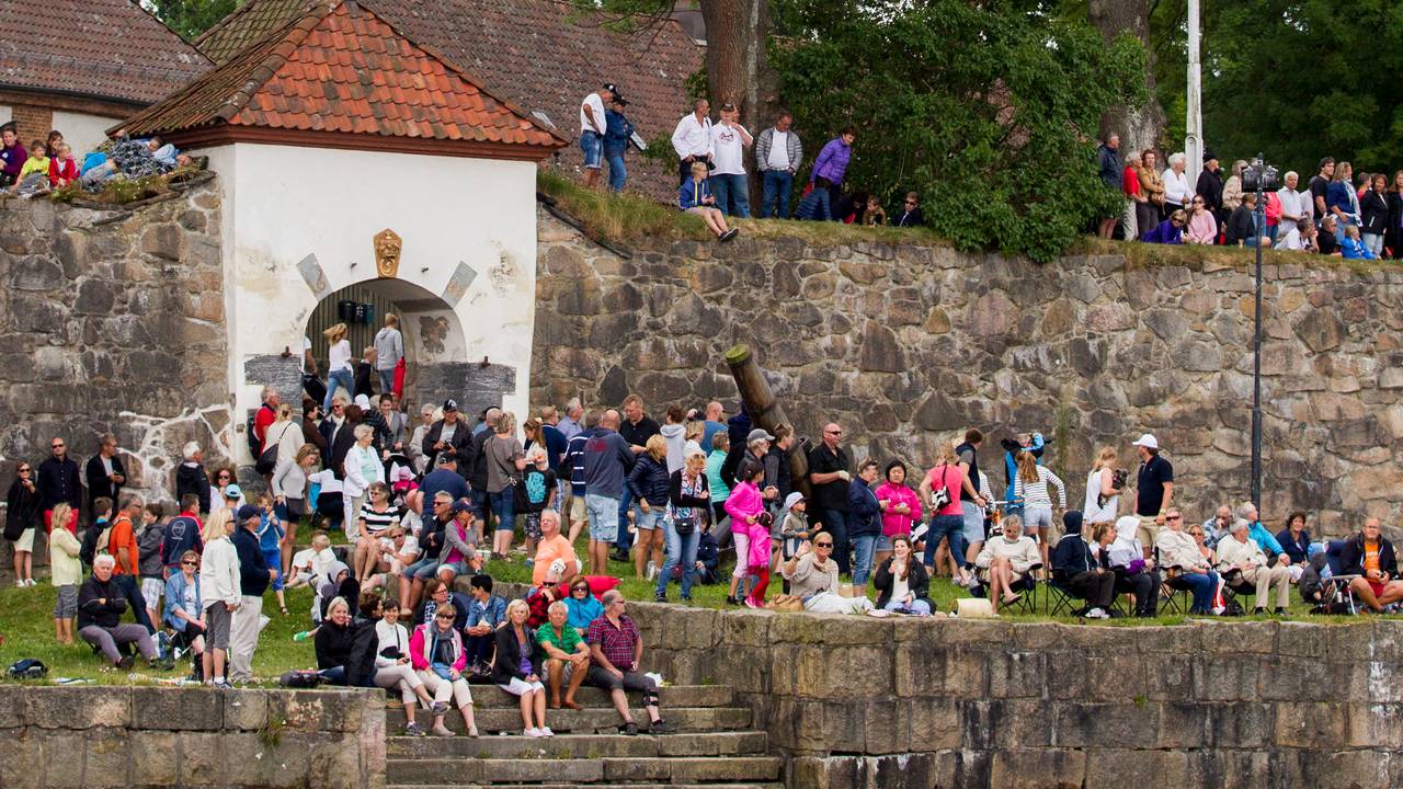 Publikum på Tall Ships Races i Fredrikstad i 2014