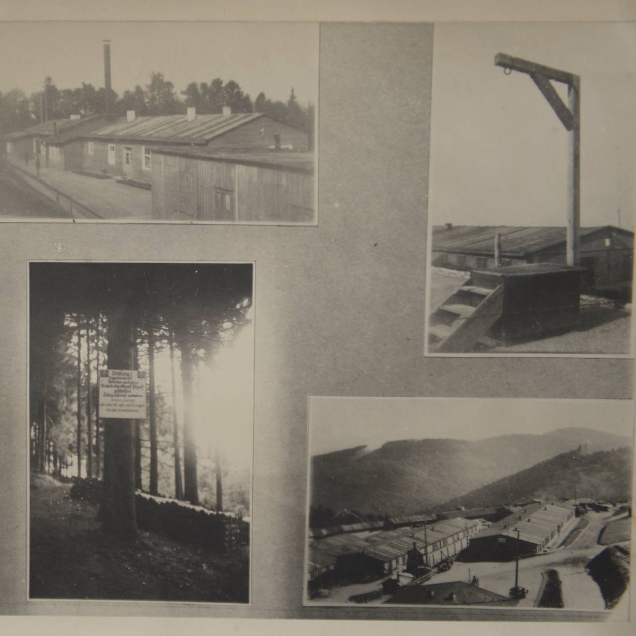 Leiren Natzweiler i Thorvald Michelsens album.