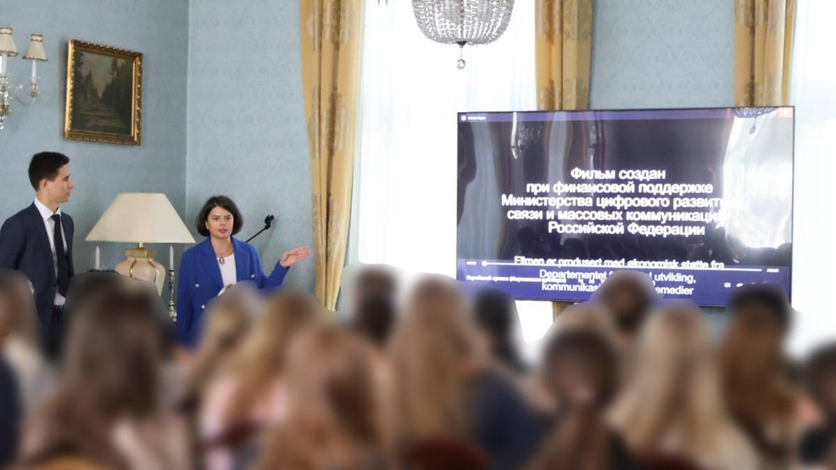 Oslo-skole besøkte den russiske ambassaden