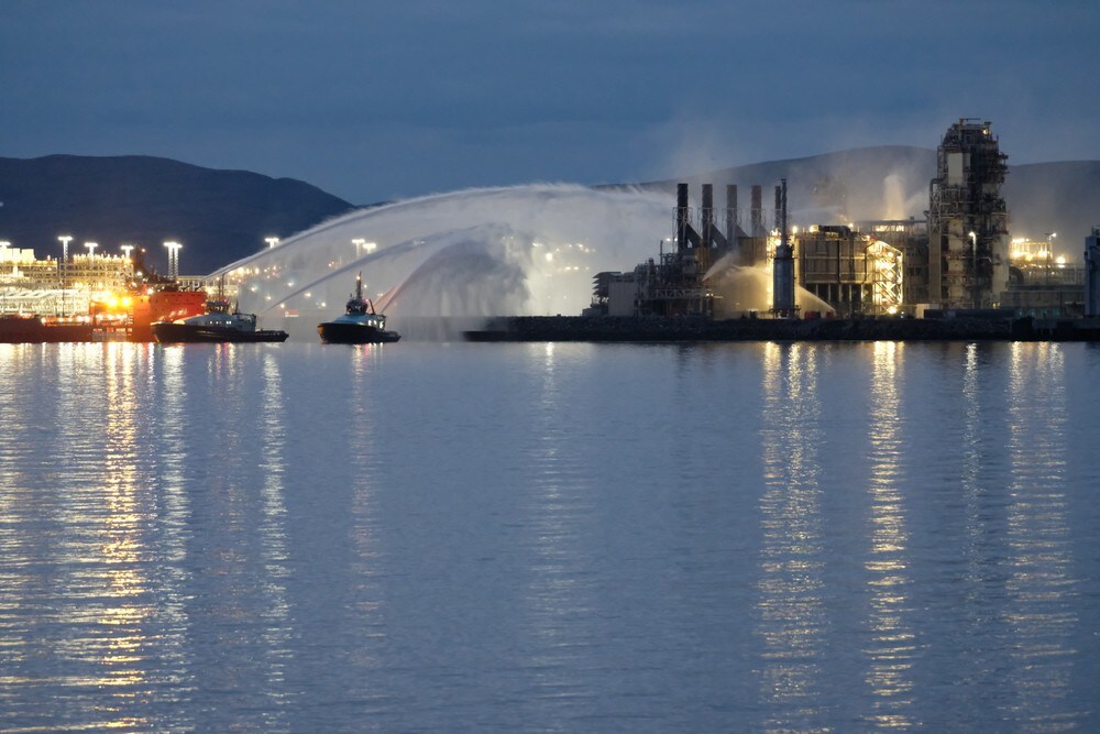 Bellona: Equinor manglet ferskvann til å slukke brannen på Melkøya
