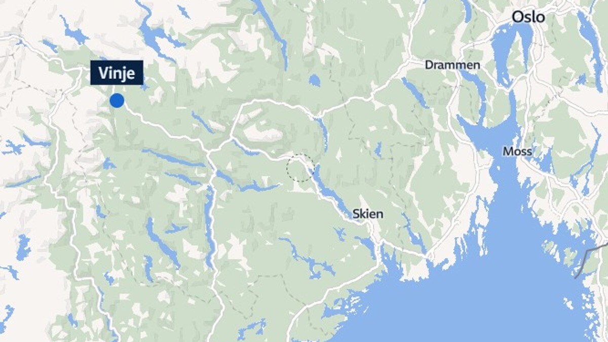 Et barn er påkjørt i Vinje