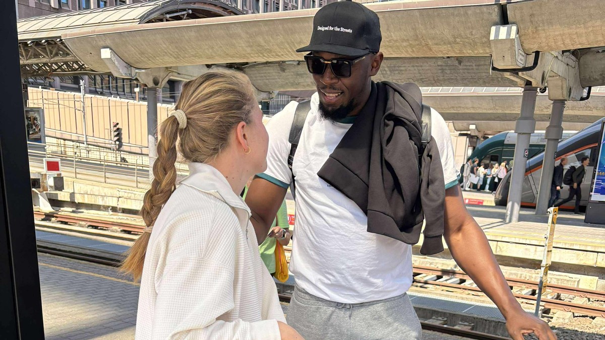 Usain Bolt gir Jæger råd: «Sjå rett fram»