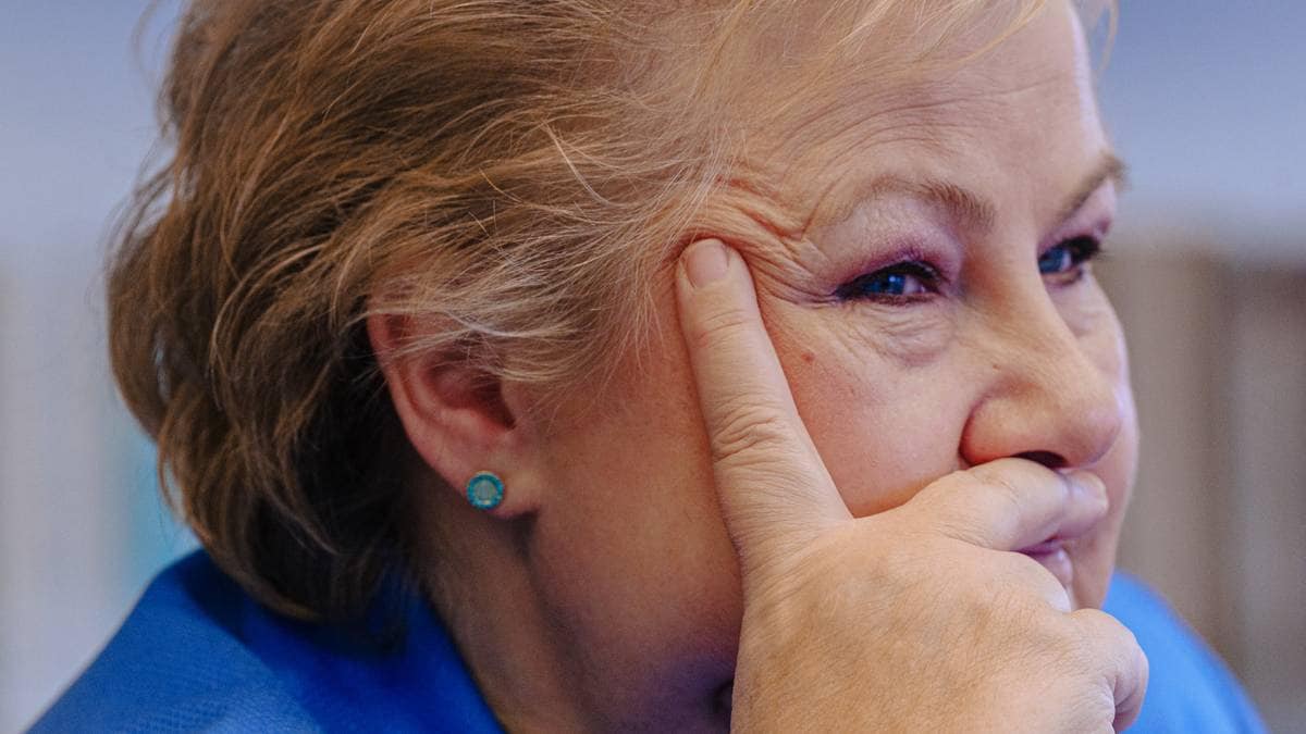 Solberg om Epstein-kobling: – Ikke grunnlag for å kritisere Ine