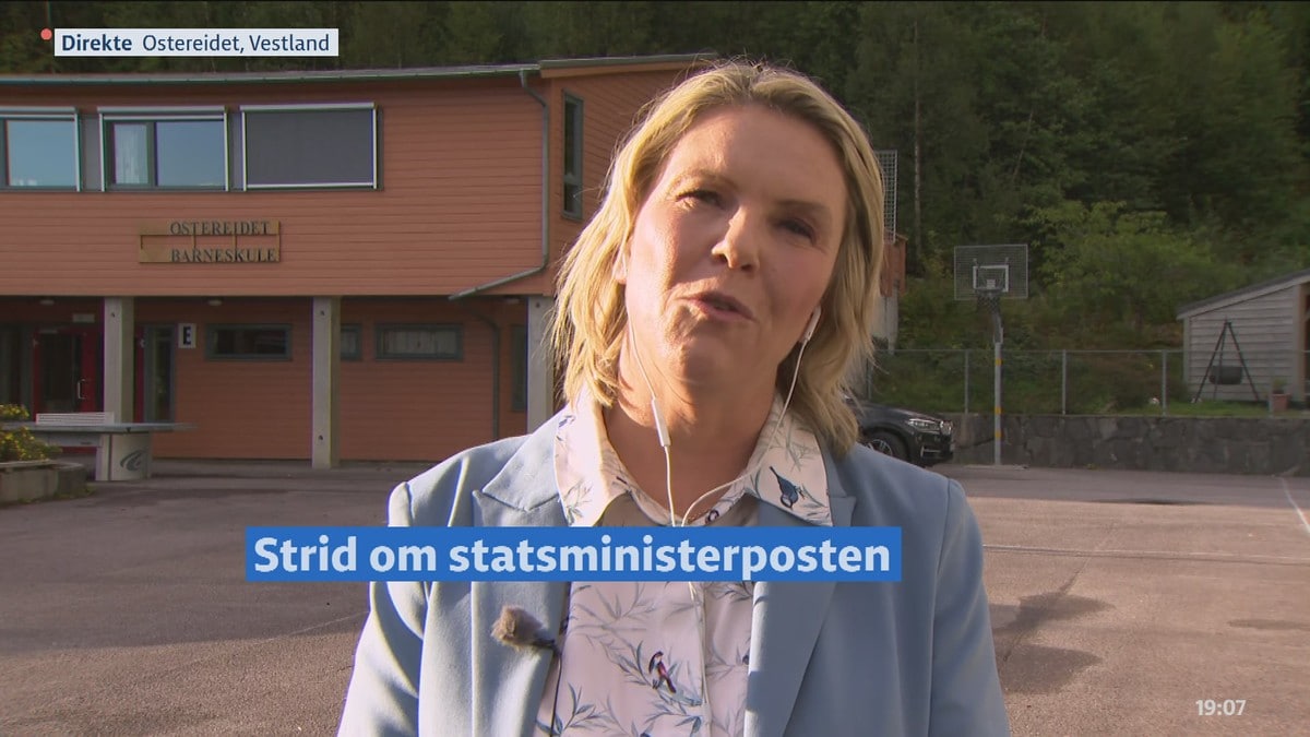Listhaug og Solberg uenige om statsministerposten før valget