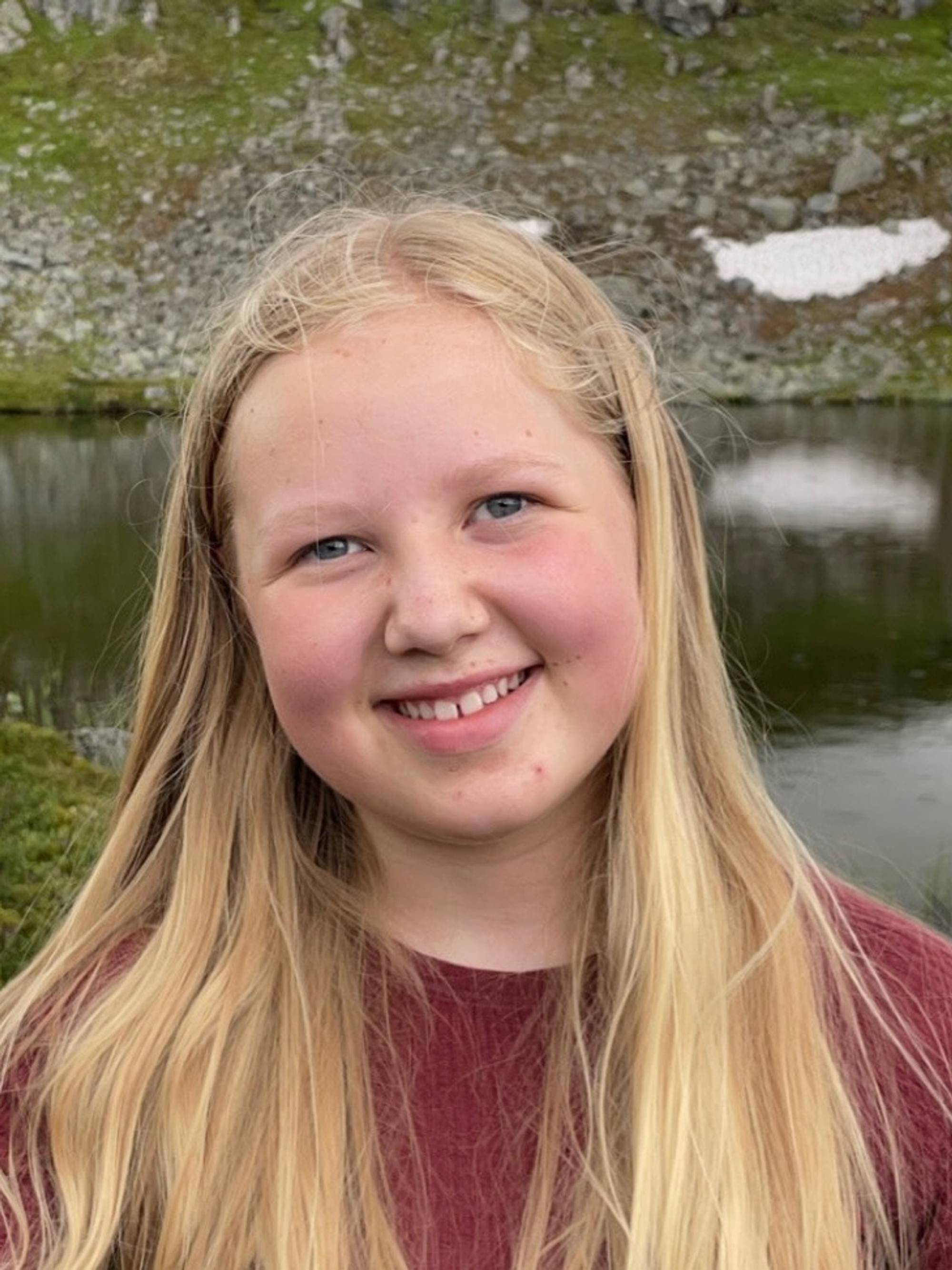 Hanna Staberg er elevrådsleder ved Børresen skole i Drammen 