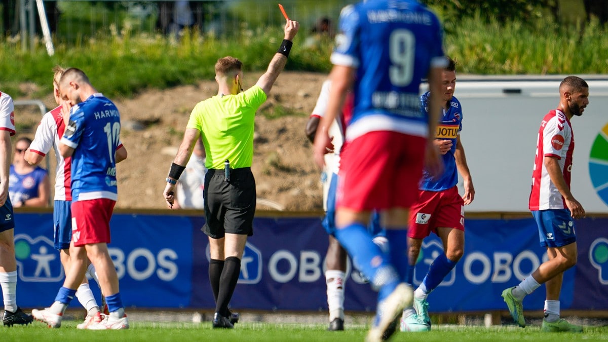 Sandefjord tok sterkt poeng tross rødt kort – spilte 3-3 borte mot hjemmesvake KFUM Oslo