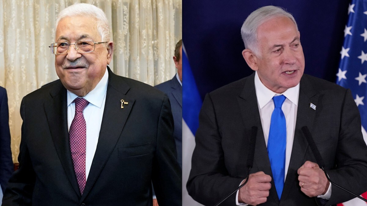 Biden har hatt separate samtaler med Netanyahu og Abbas