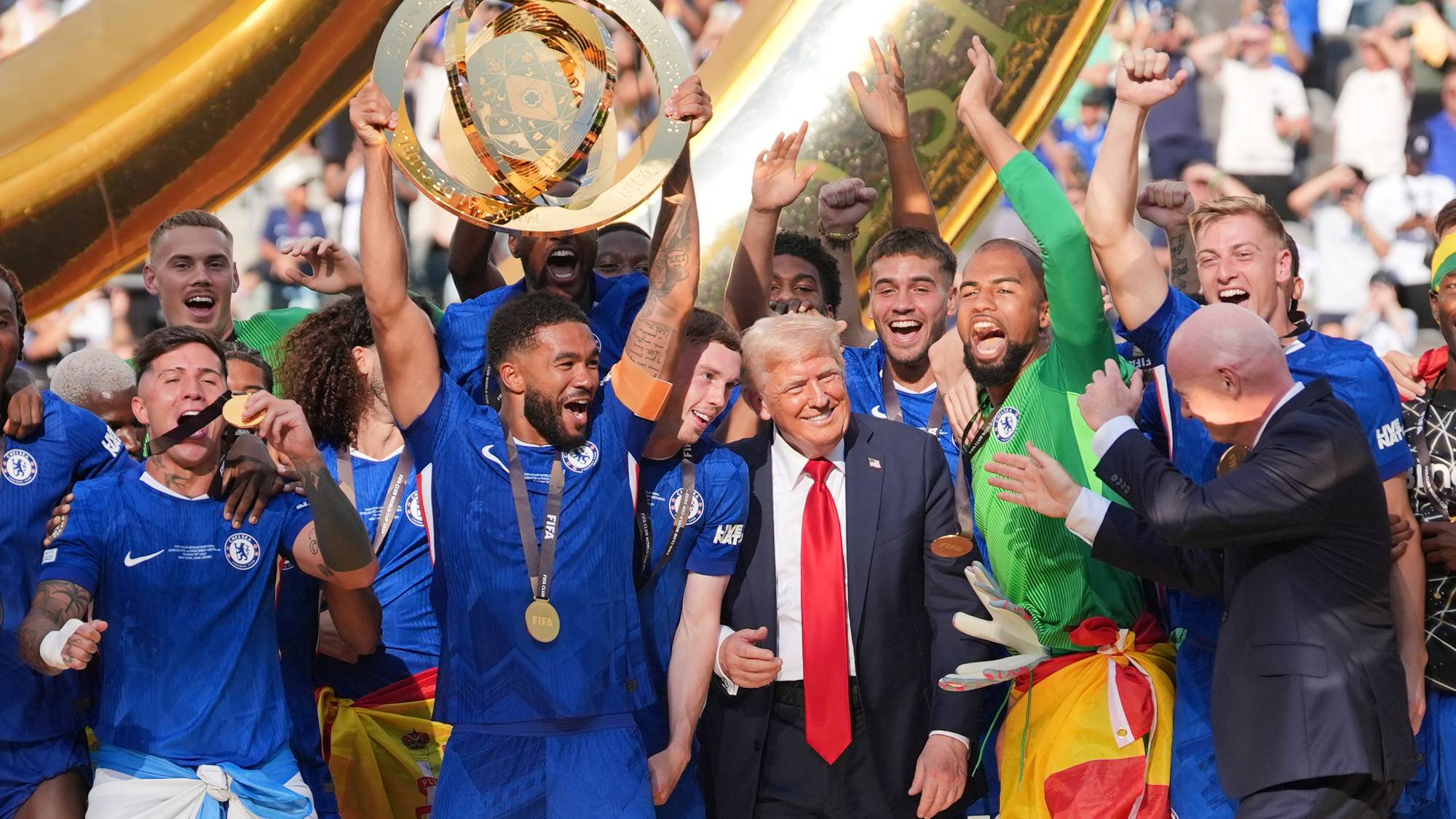 Chelsea, Trump og Infantino