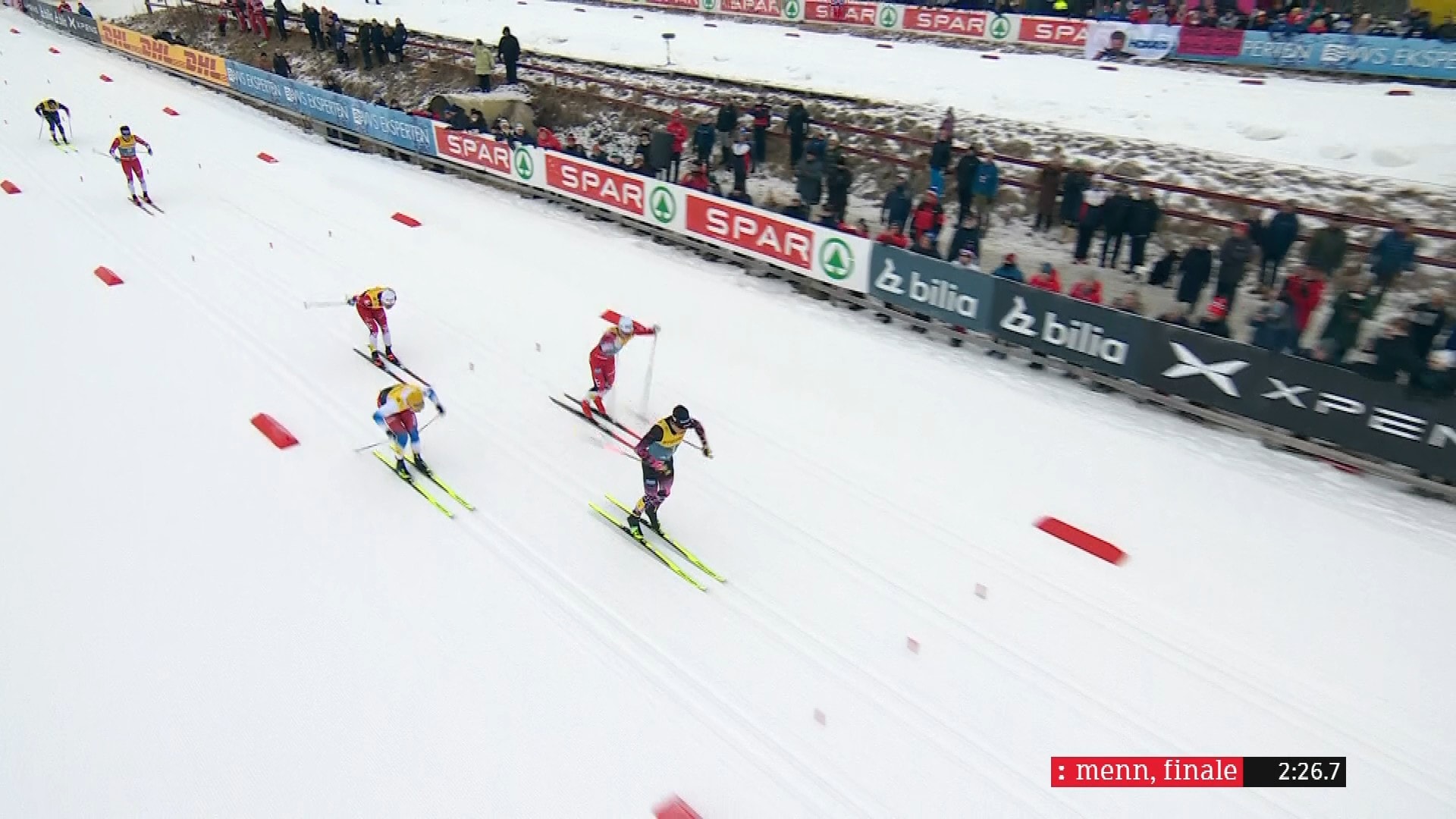 Johannes Høsflot Klæbo med full kontroll – vant foran Evensen på Beitostølen