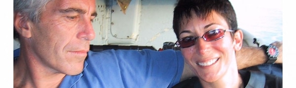 Jeffrey Epstein og Ghislaine Maxwell 