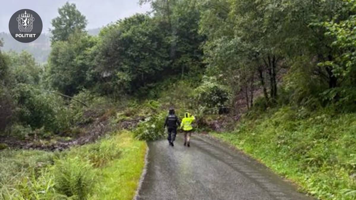 Mange jordras i Bergen: Fleire hus evakuert