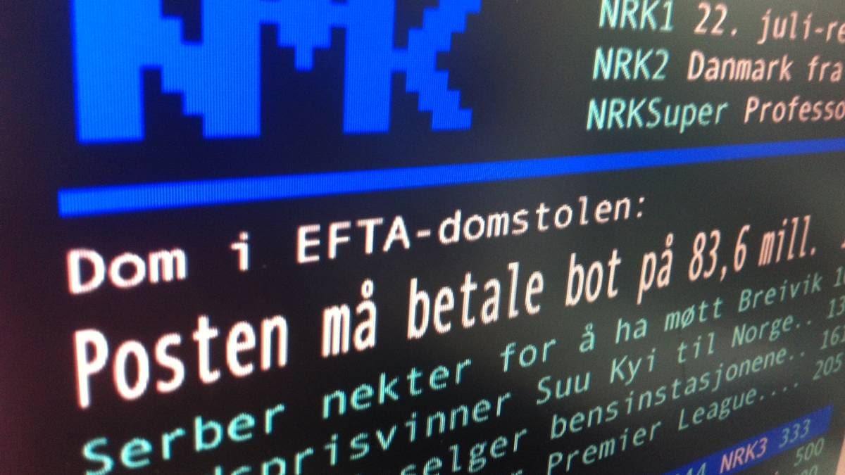 Slutt for tekst-TV
