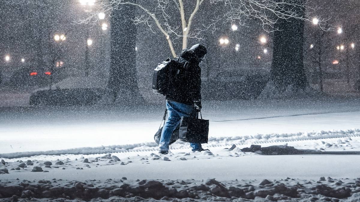 Vinterstormen herjer i USA