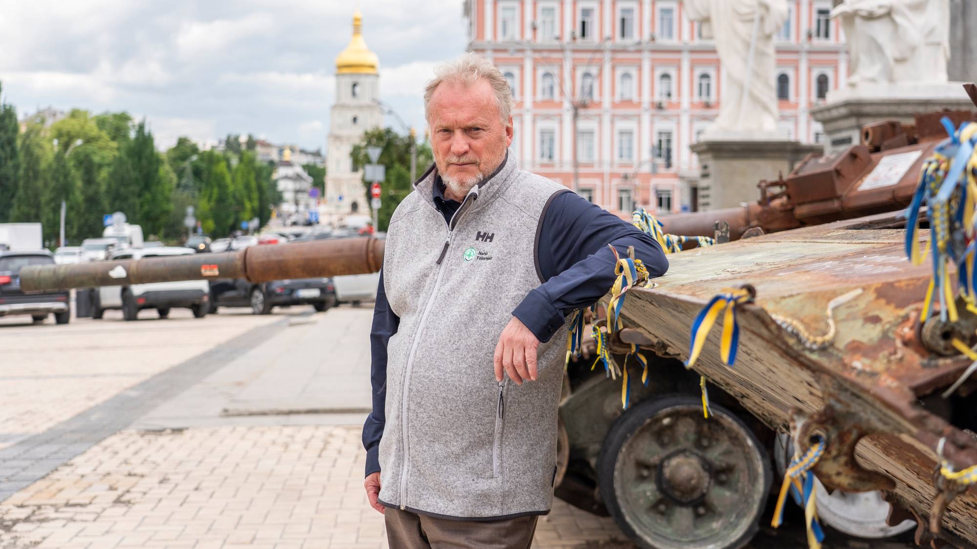 Raymond Johansen i Kyiv 