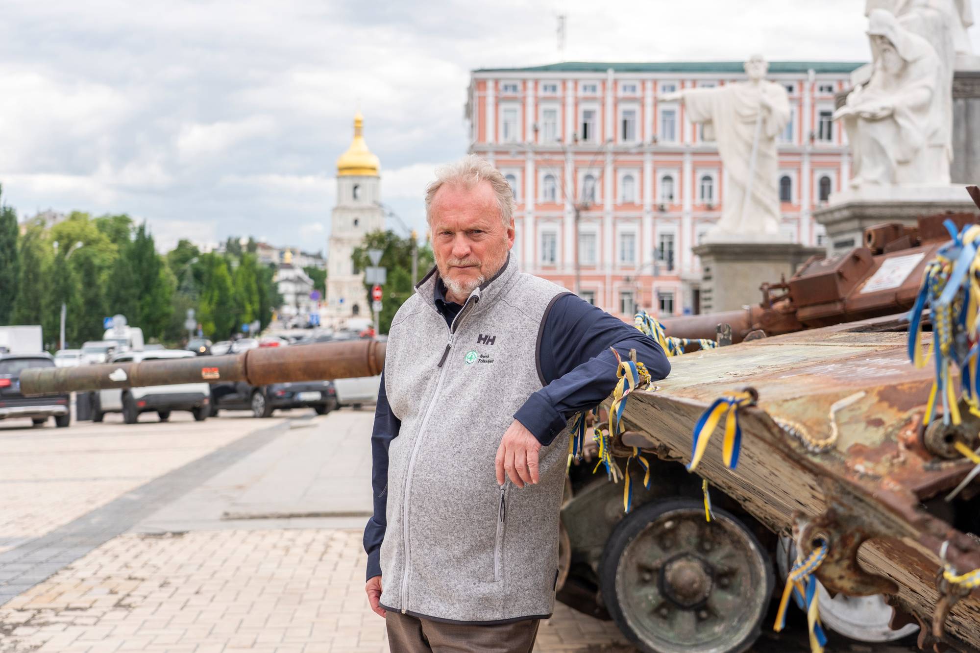 Raymond Johansen i Kyiv 