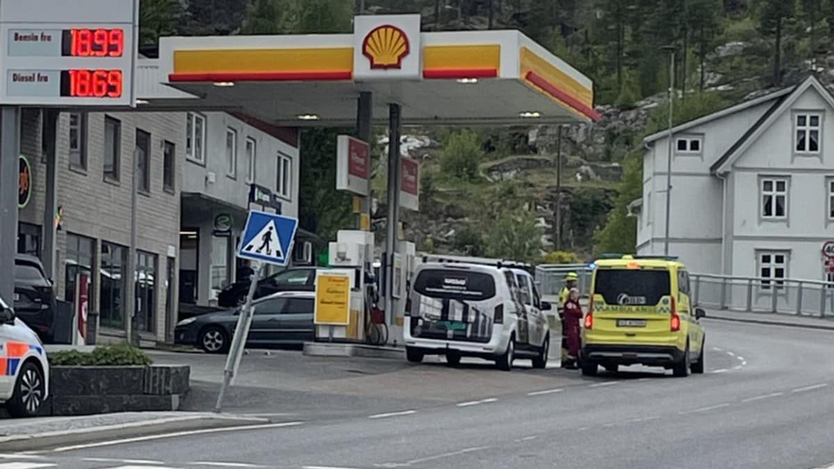 Mann med øks skutt og pågrepet i Rødberg