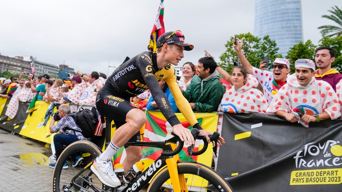 Jonas Vingegaard er friskmeldt til Tour de France