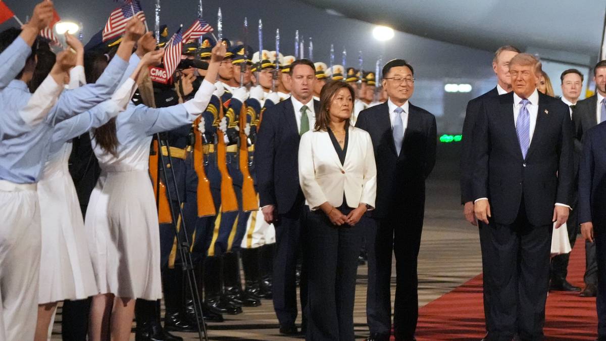 President Trump og president Xi møtes i Kina